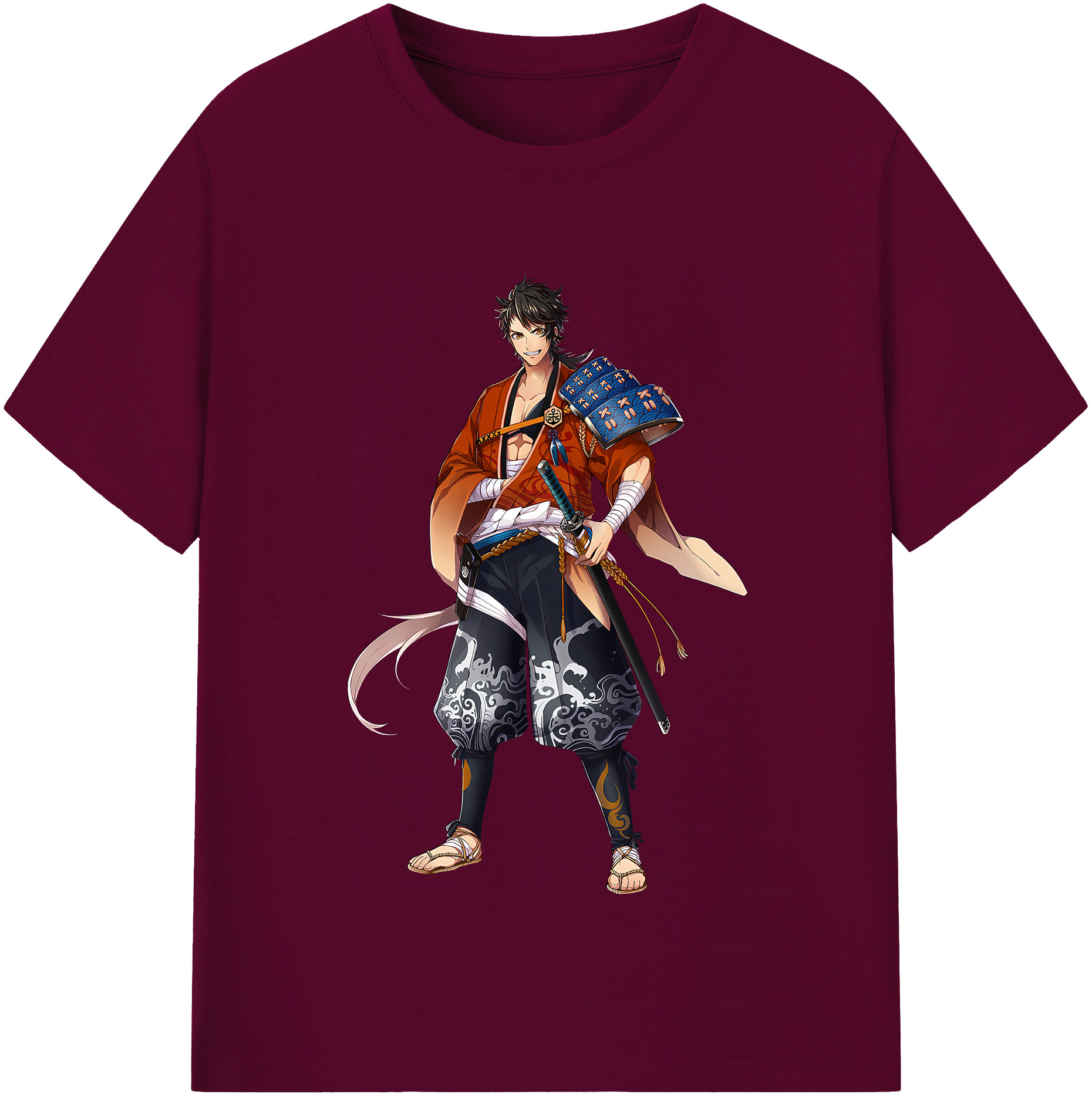 （画像用） 刀剣乱舞 Touken Ranbu レディースカジュアルプリントTシャツ（綿100％）